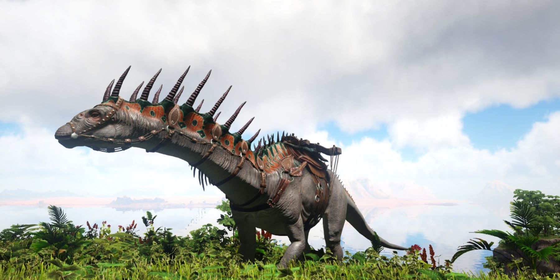 A tamed Amargasaurus