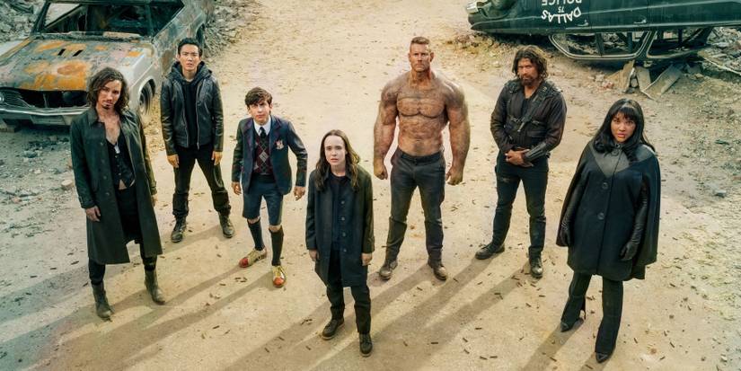 The Umbrella academy looking up