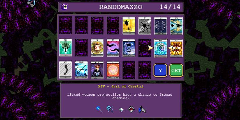 The Jail of Crystal Arcana in Vampire Survivors