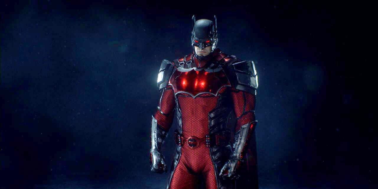 Justice League 3000 Batman suit in Arkham Knight