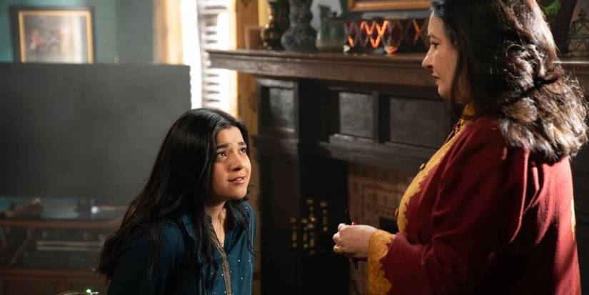 Kamala and Muneeba in episode 3 of Ms Marvel