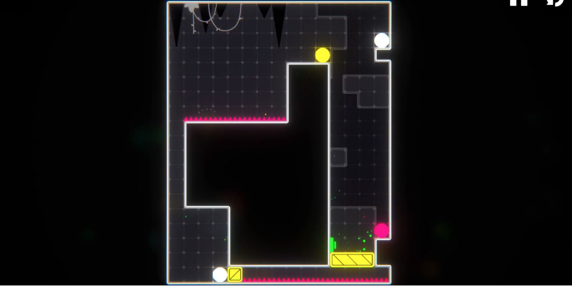 Kombinera - Будьте решительны в объединении шаров - Игрок готовится разбить объекты на уровне