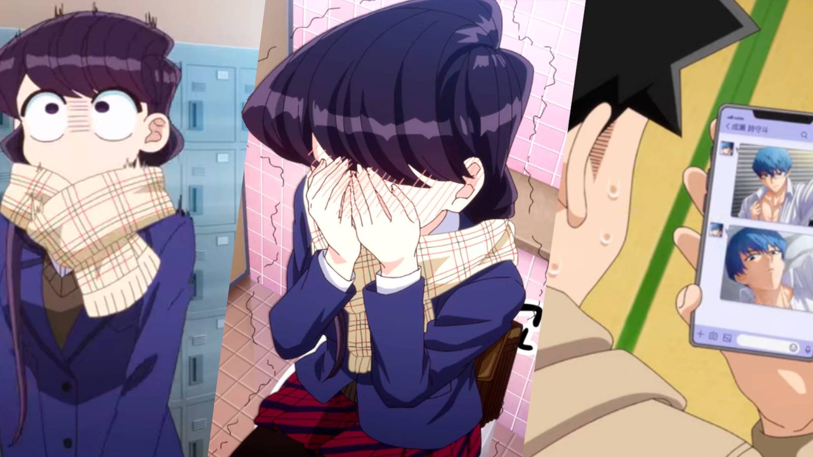 Komi Cant Communicate Season 2 Episode 7 Komi Tadano and Naruse