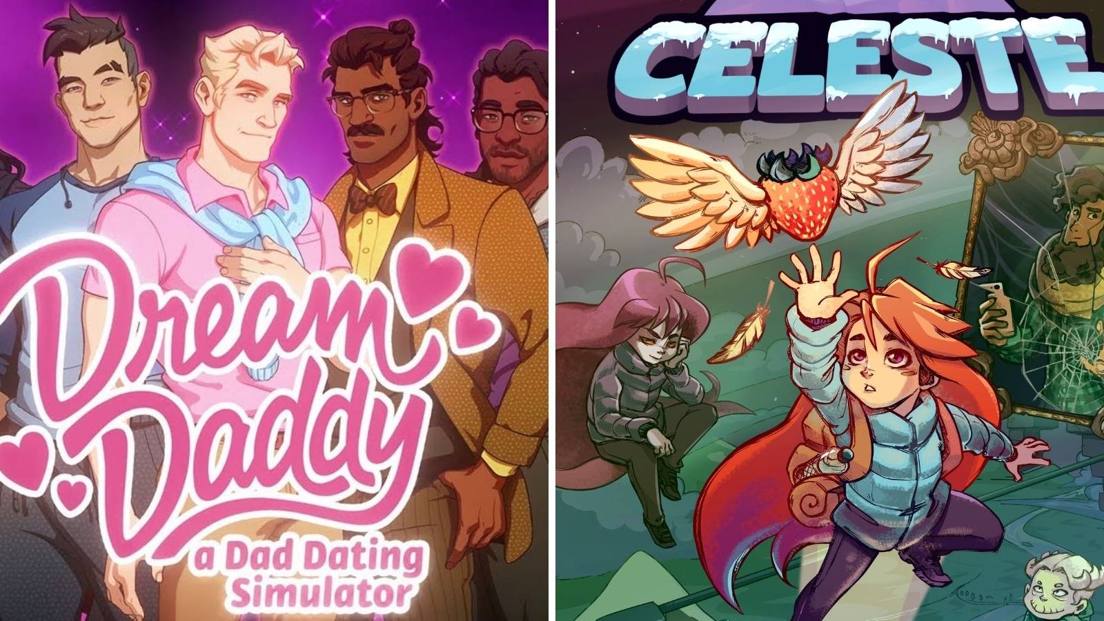 Dream Daddy and Celeste