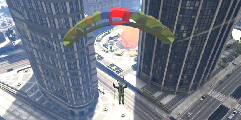 Landing with a Parachute