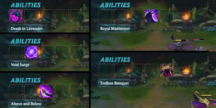 League of Legends - All Abilities Shown In Bel Veth Champ Spotlight Edited Together