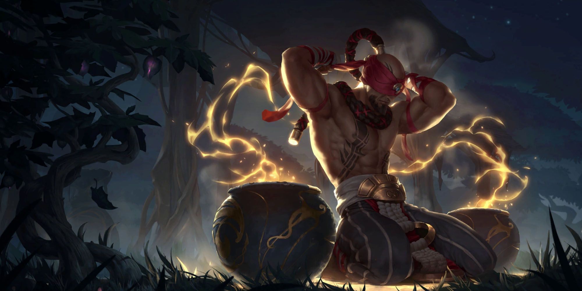 Legends Of Runeterra - Path Of Champions - Lee Sin Champion Card Splash Art