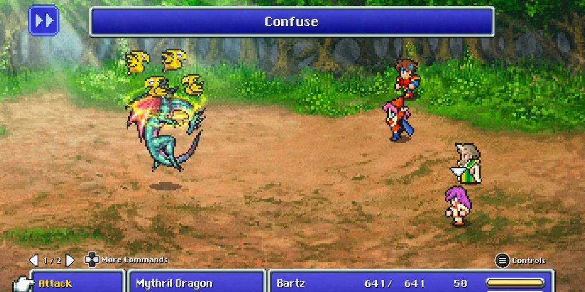 Lenna using Confuse from FFV Pixel Remaster
