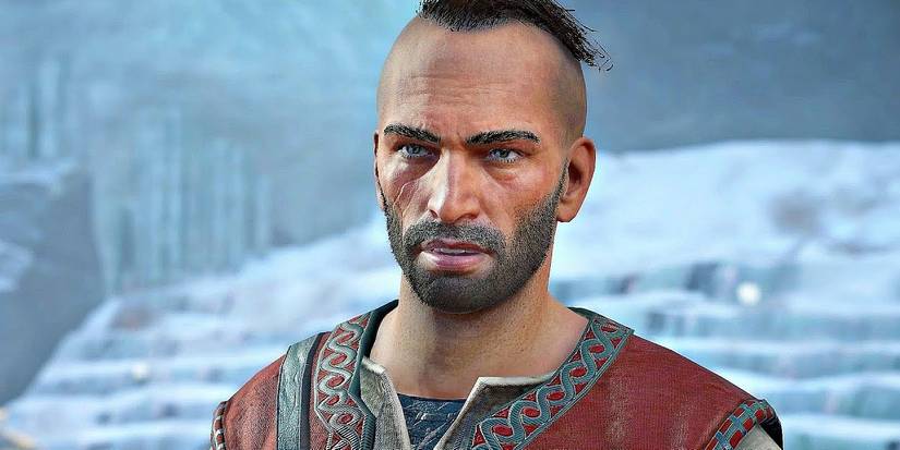 Close up of Loki in Assassin's Creed Valhalla