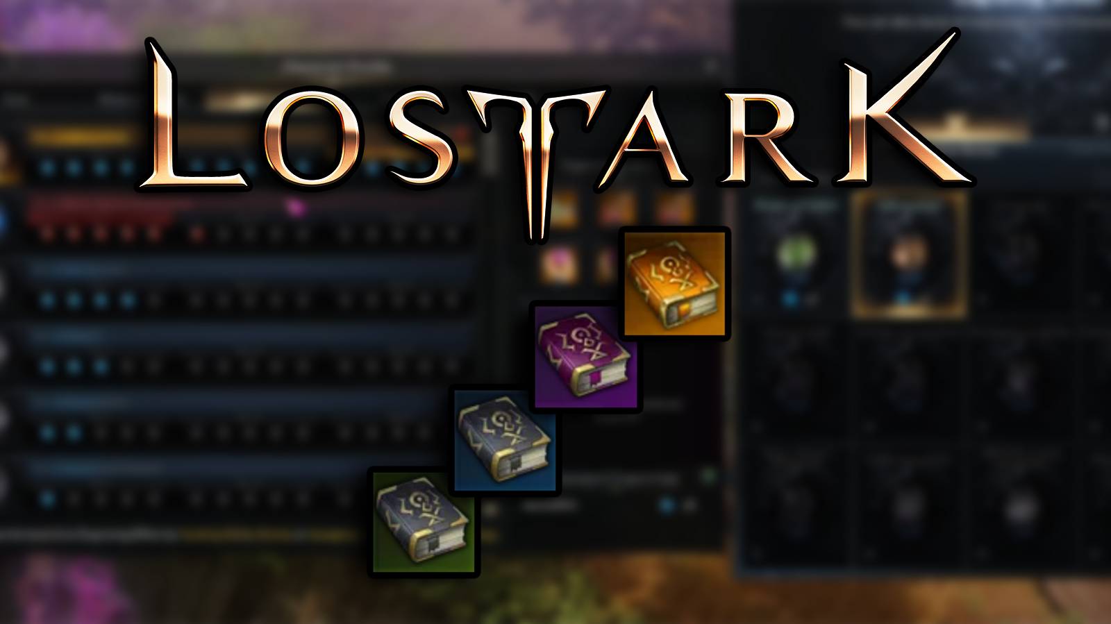 Lost Ark - Engraving Book Farm And Obtain Explanation Header Image