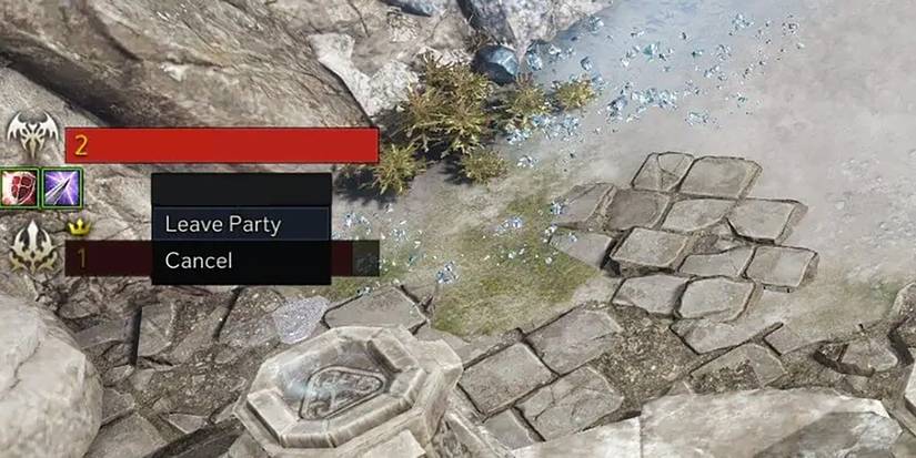 Lost Ark - Leave Party Ctrl plus Click Option