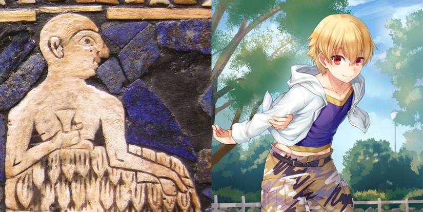 Lugalbanda and Gilgamesh as a child