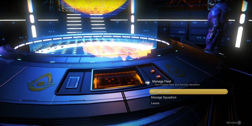 Manage Squadron button