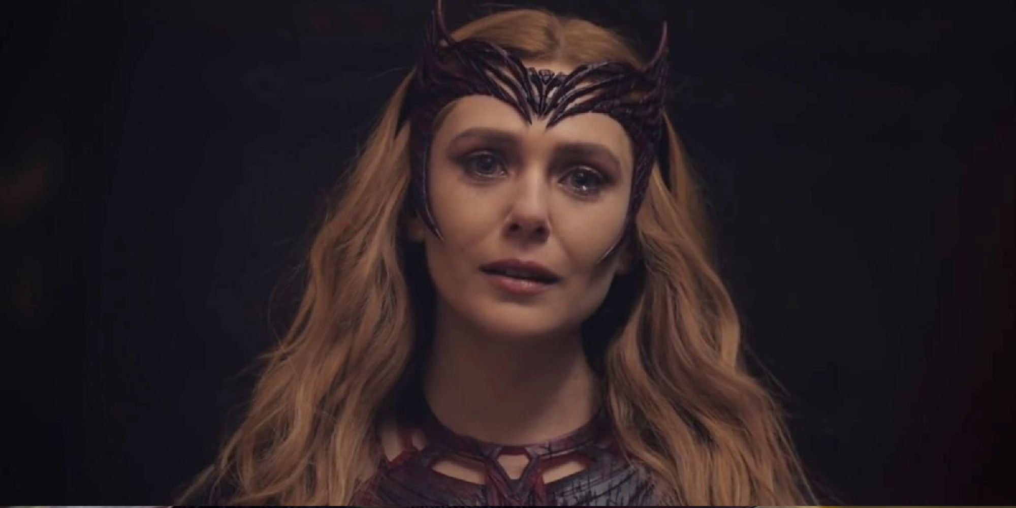 Wanda Maximoff appearing as the Scarlet Witch in Doctor Strange in the Multiverse of Madness