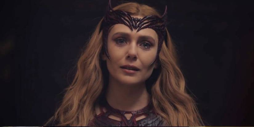 Wanda Maximoff appearing as the Scarlet Witch in Doctor Strange in the Multiverse of Madness