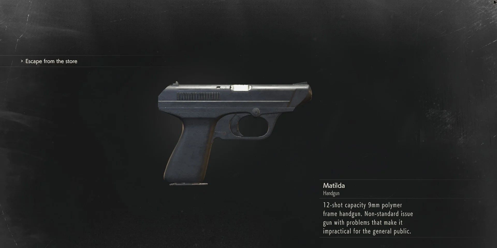 re2 matilda handgun