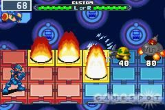 Mega Man Battle Network 4 Battle