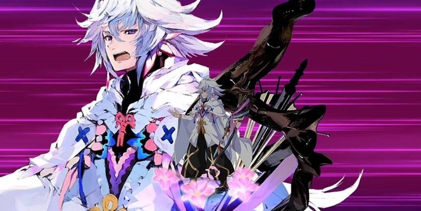 Merlin using his Noble Phantasm