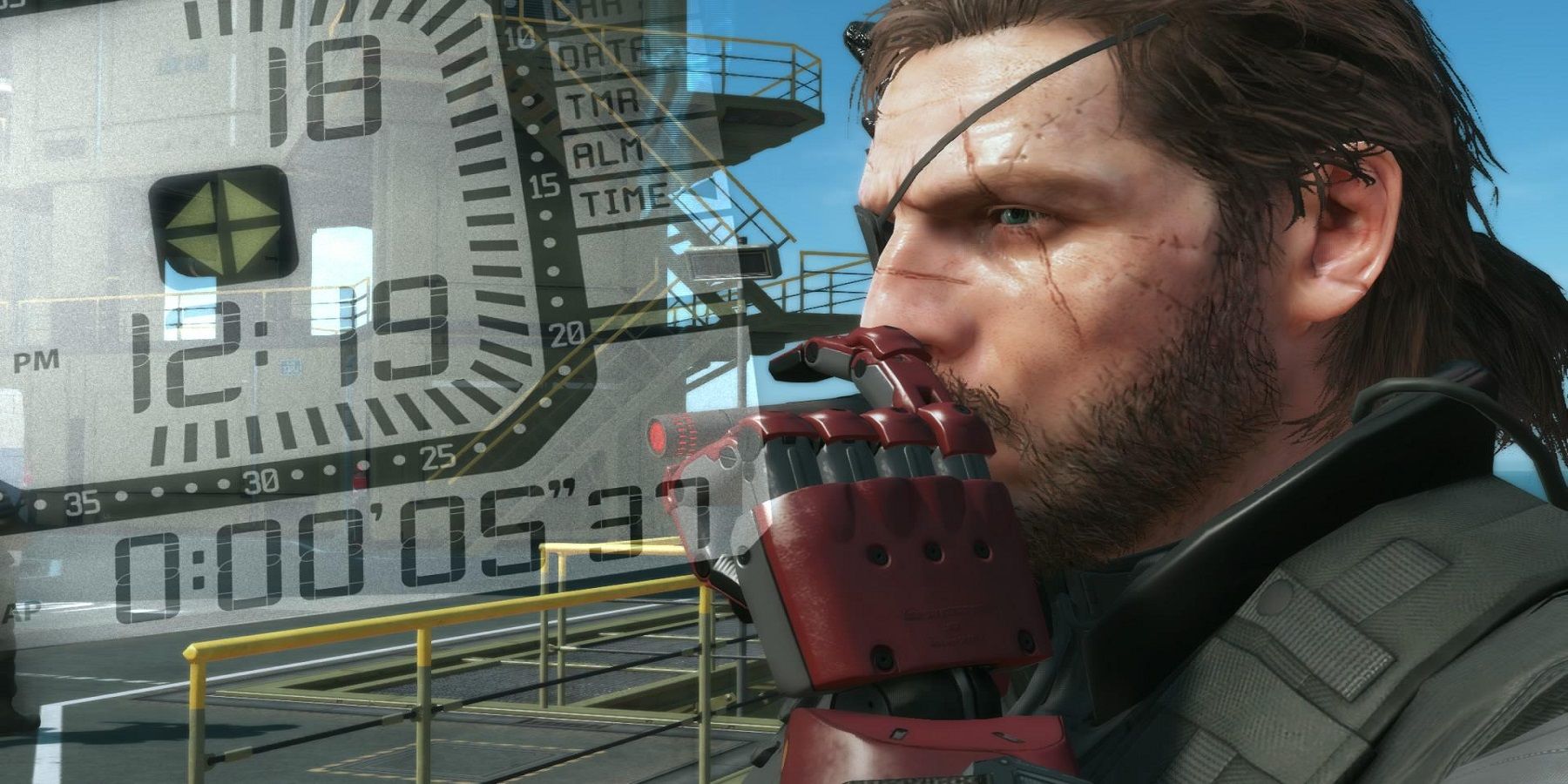 Metal Gear Solid 5 Venom Snake E-Cigar Smoking