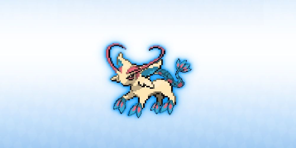 Image of Milopeon, a cross between Milotic and Espeon from Pokemon