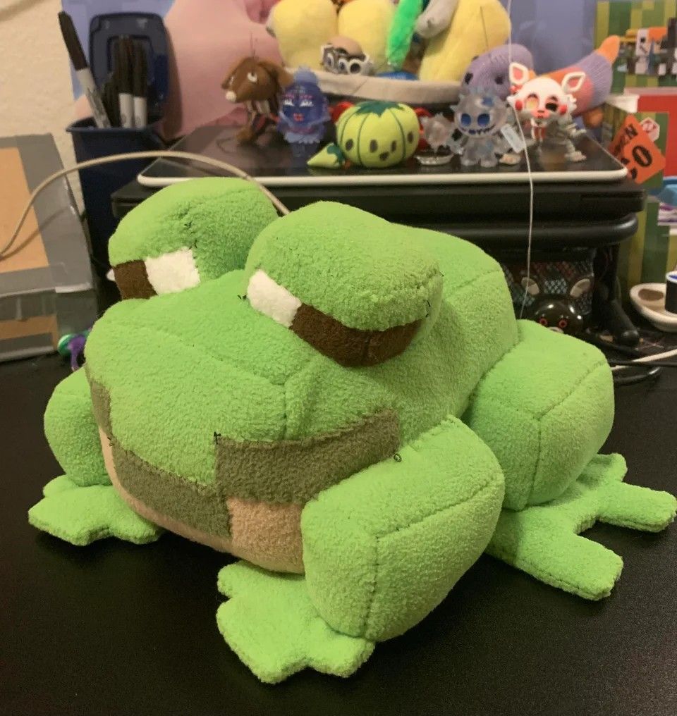 Minecraft Frog Plush 3