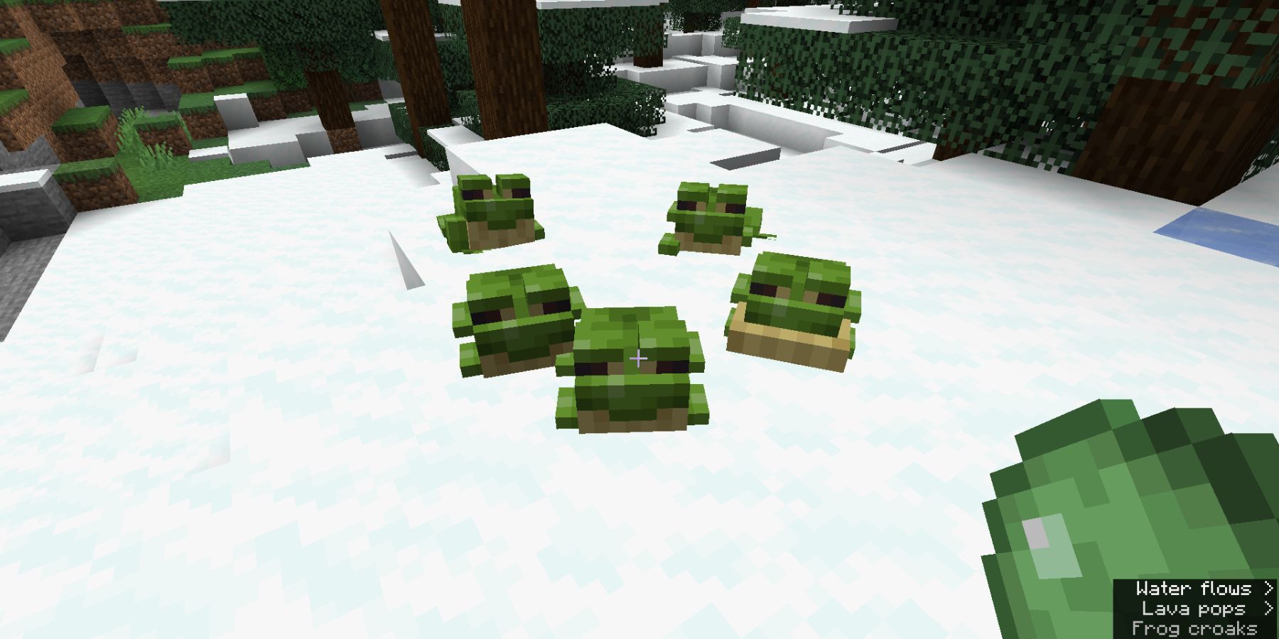 https://static0.gamerantimages.com/wordpress/wp-content/uploads/2022/06/Minecraft-Green-Cold-Biome-Frogs.jpg