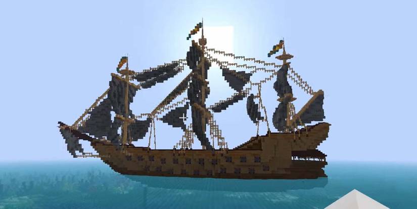 Minecraft Pirate Ship Mega Base
