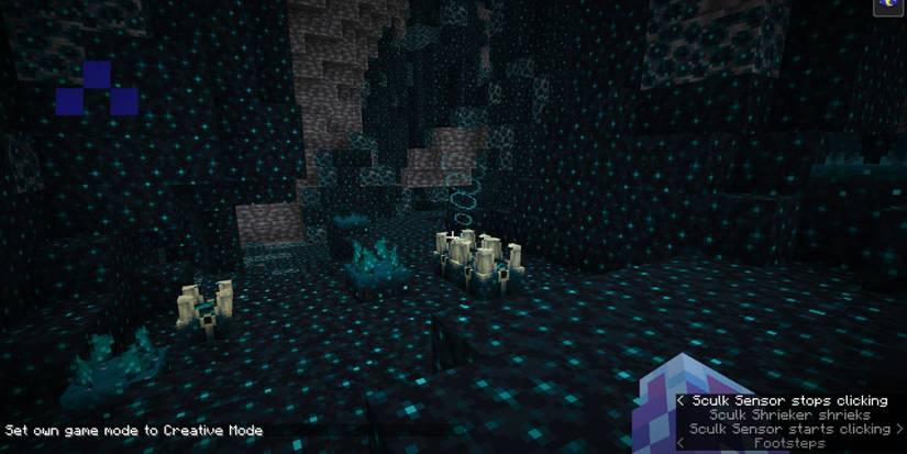 Minecraft Sculk Shrieker Block