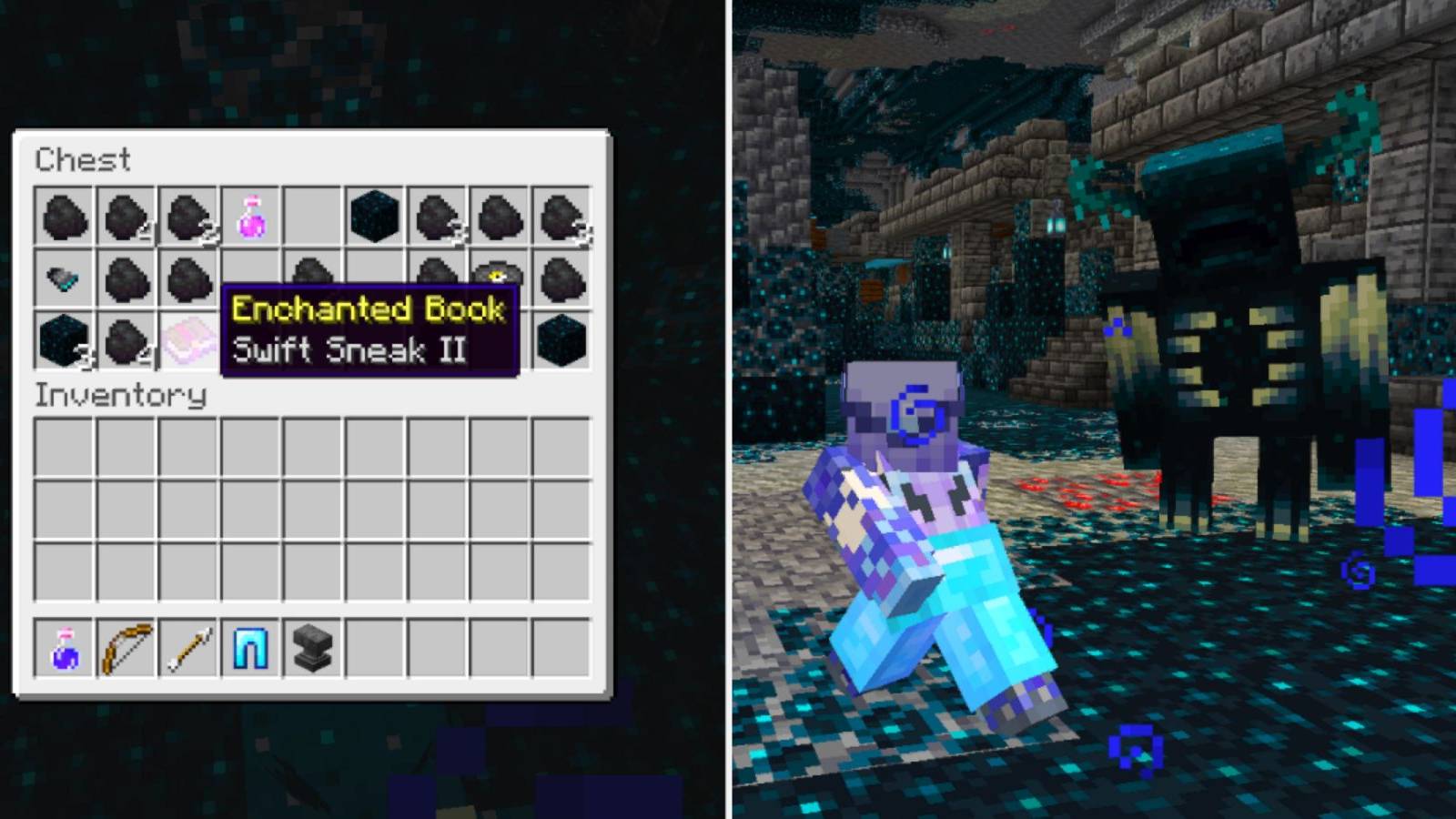 Minecraft Swift Sneak Enchantment Guide