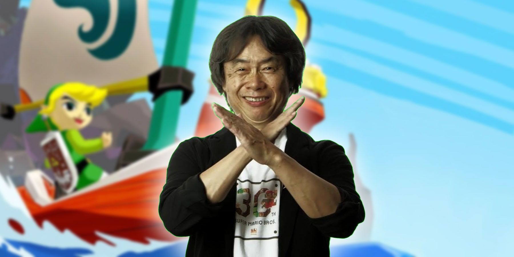 Shigeru Miyamoto não gostou do estilo artístico de The Legend of Zelda: The Wind  Waker a