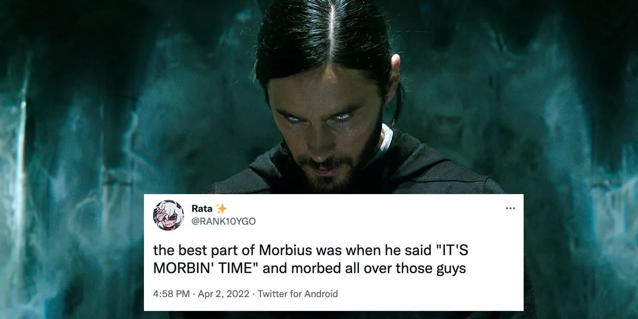 Morbius Memes Jared Leto Morbin Time