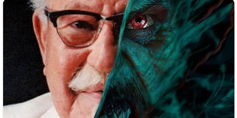 Morbius Memes Colonel Sanders Jared Leto