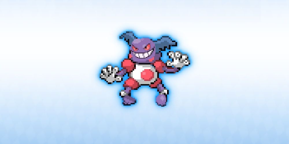 Image of Mr. Gar, a cross between Mr. Mime and Gengar from Pokemon