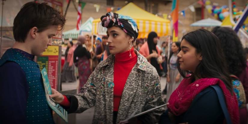 Bruno Nakia and Kamala in Ms. Marvel eid mubarak