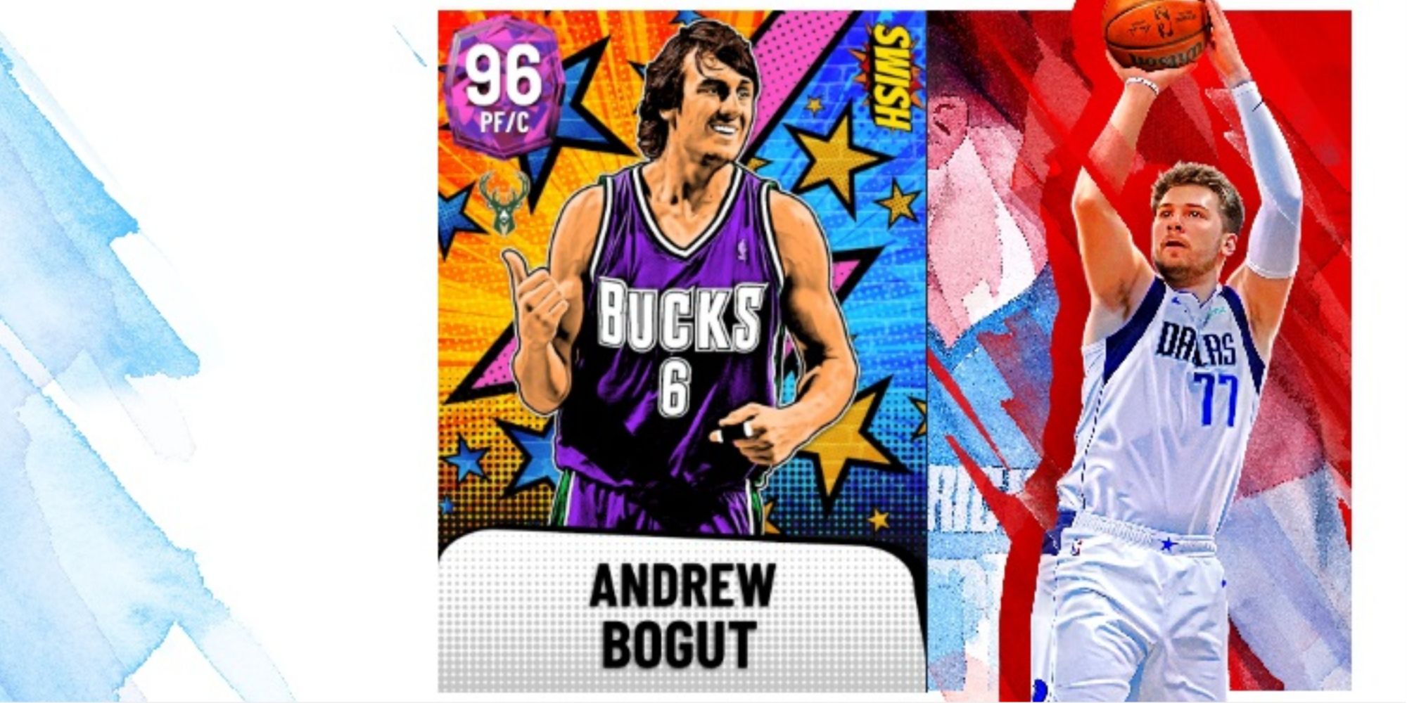 NBA 2K22 Andrew Bogut Pink Diamond Player Cards