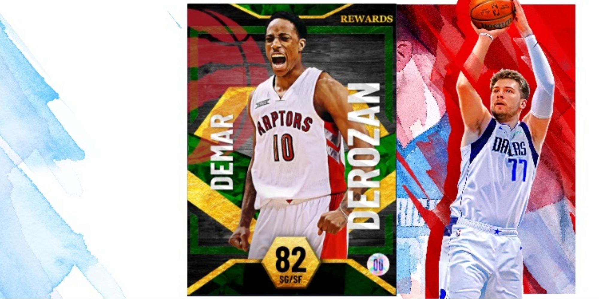 NBA 2K22 DeMar DeRozan Emerald Player Card