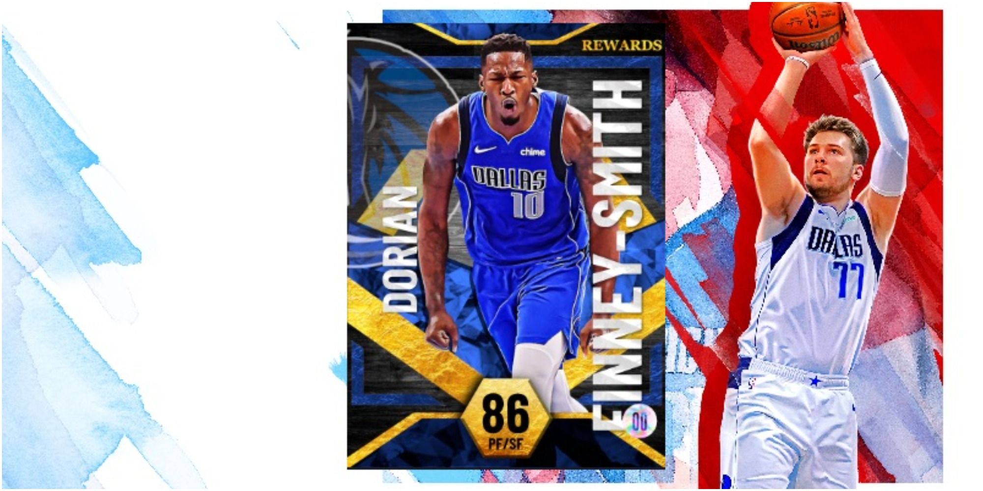 NBA 2K22 Dorian Finney-Smith Sapphire Card