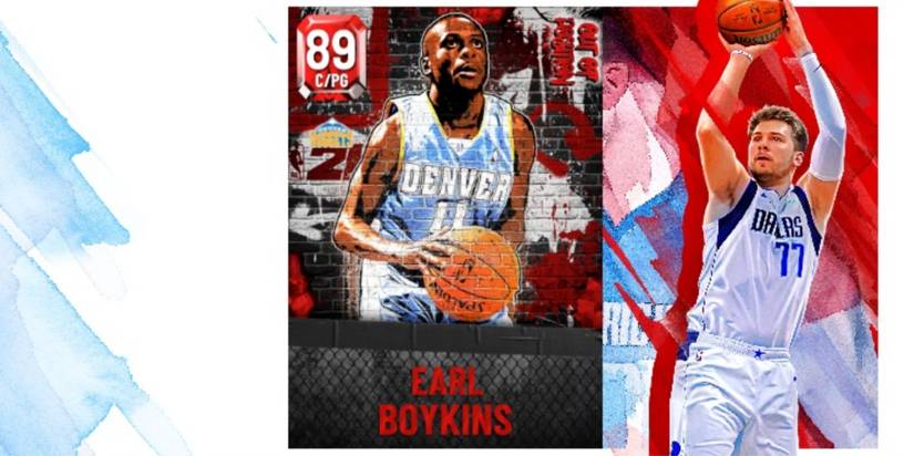 NBA 2K22 Earl Boykins Ruby Player Card