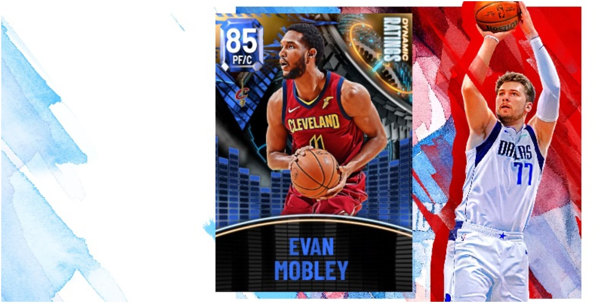 NBA 2K22 Evan Mobley Sapphire Card