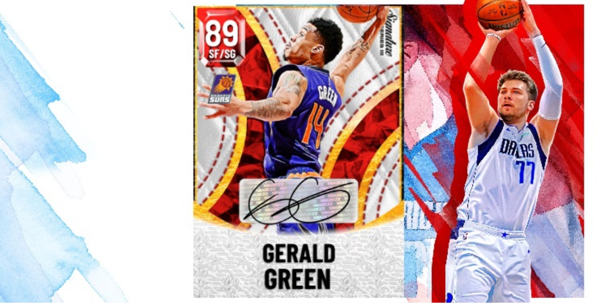 NBA 2K22 Gerald Green Ruby Player Card