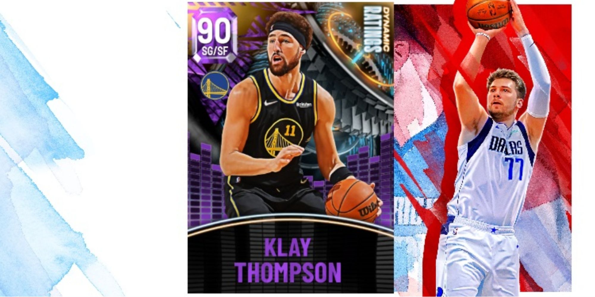 NBA 2K22 Klay Thompson Amethyst Player Card