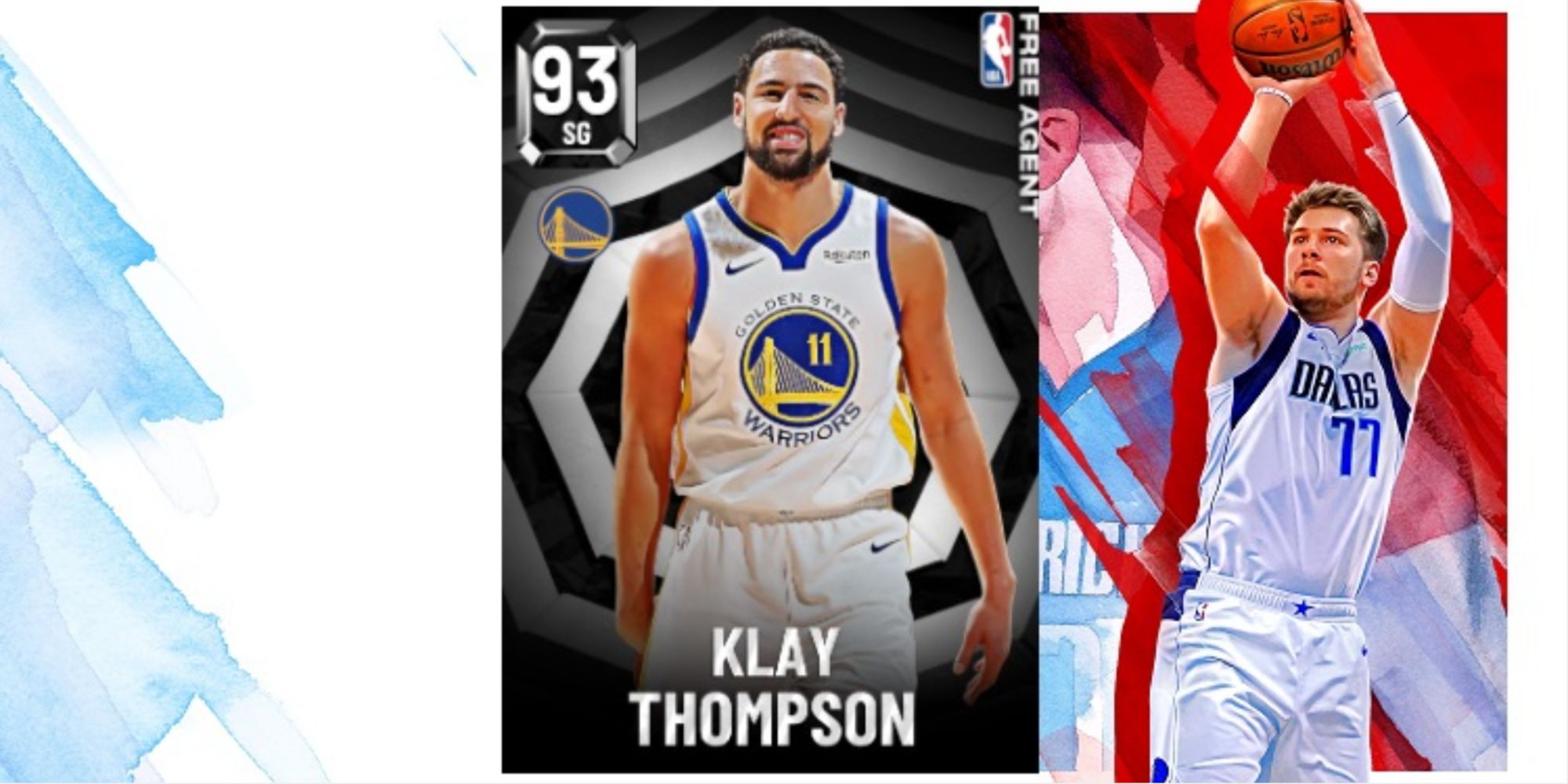 NBA 2K22 Klay Thompson Free Agent Card