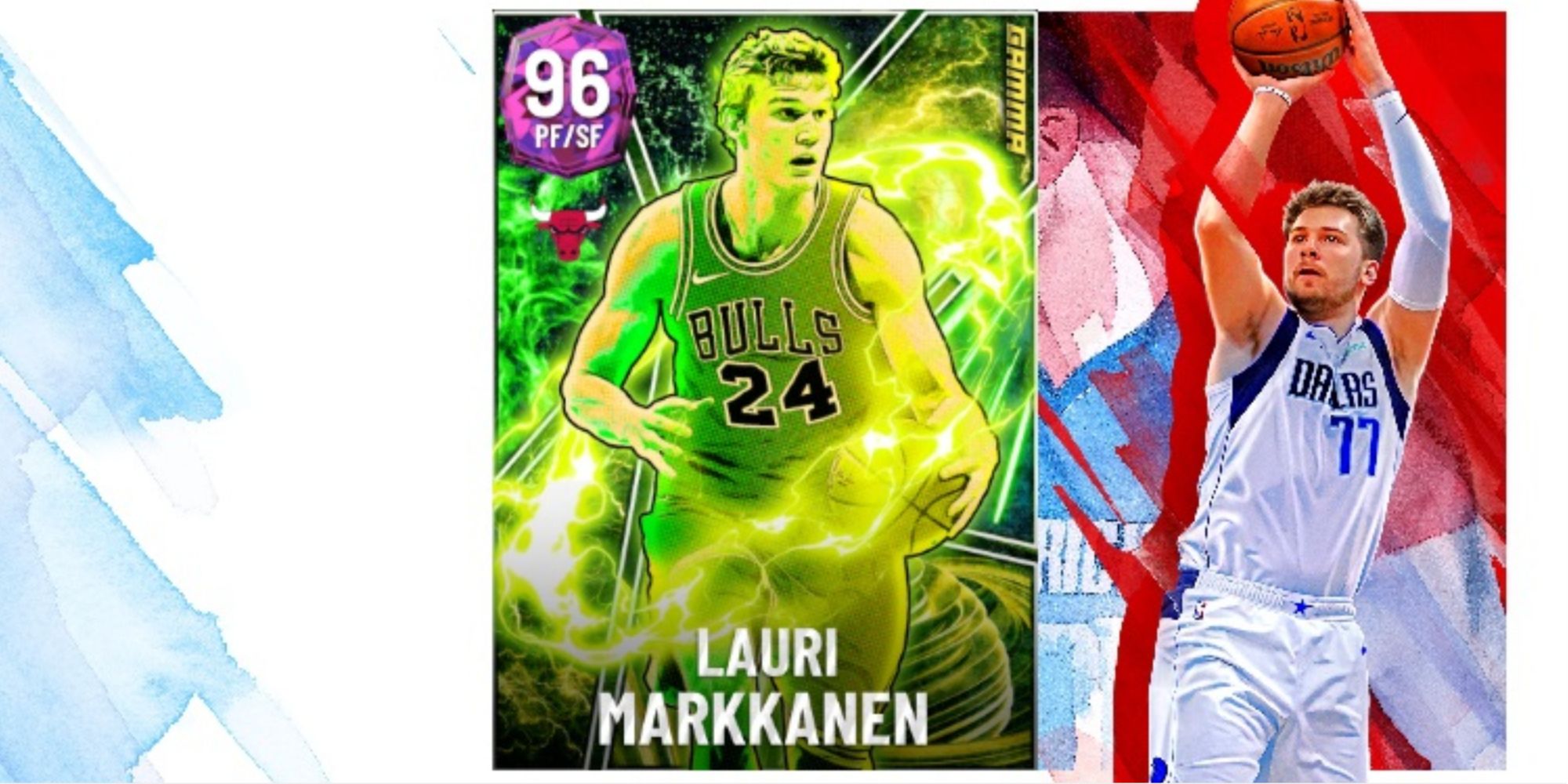 NBA 2K22 Lauri Markkanen Pink Diamond Player Card