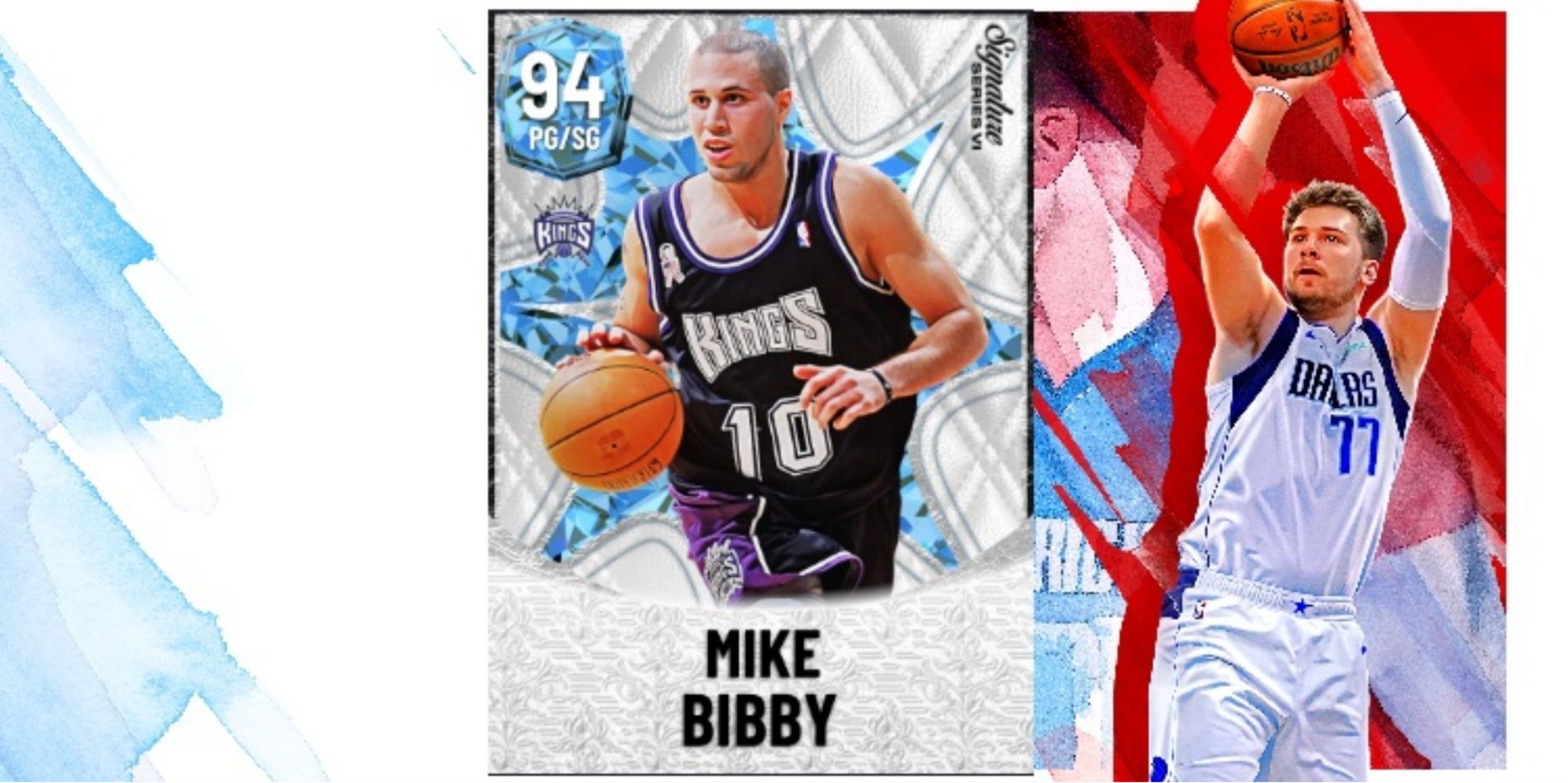NBA 2K22 Mike Bibby (2) Diamond Player Card