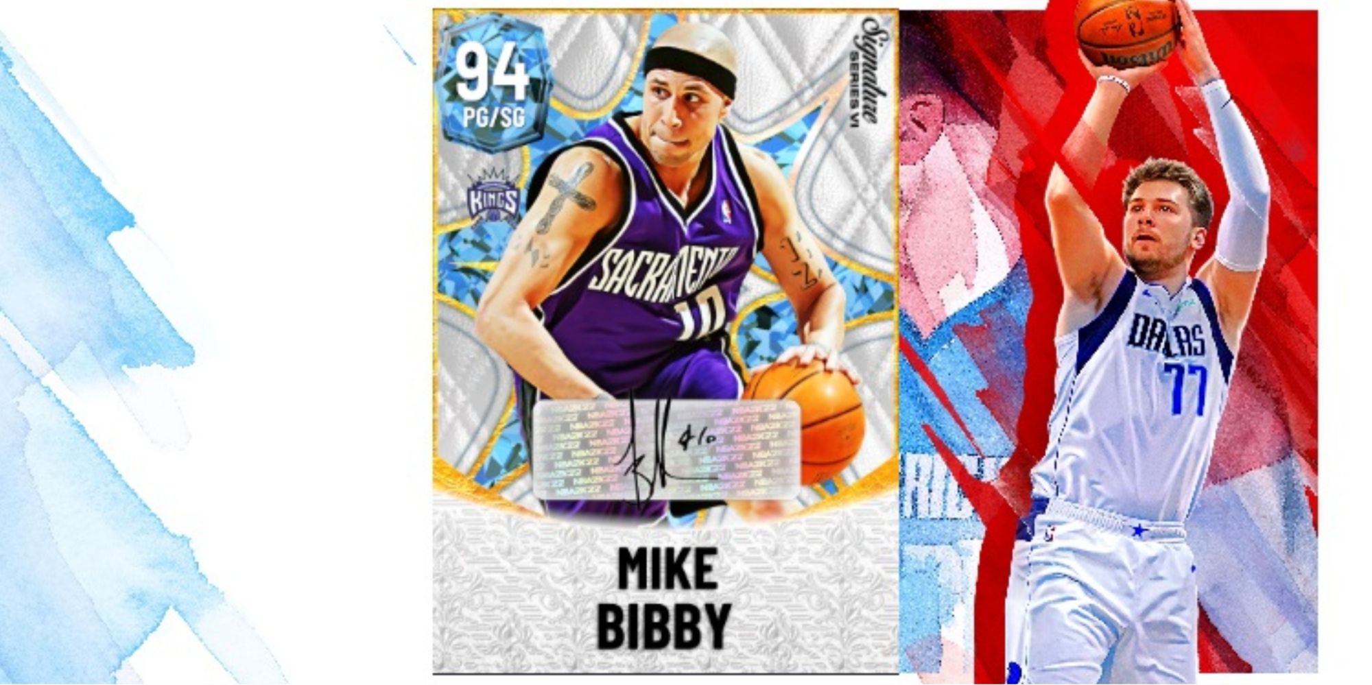 NBA 2K22 Mike Bibby Diamond Player Card
