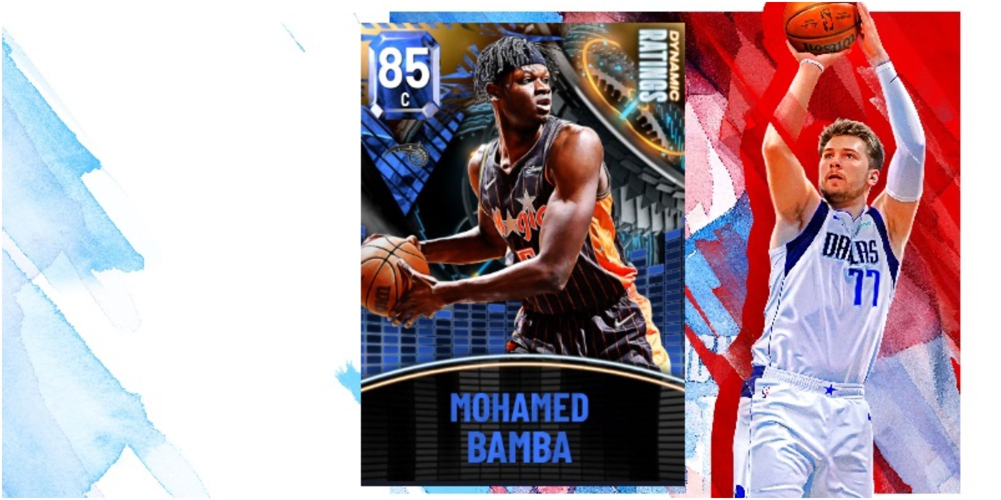 NBA 2K22 Mohamed Bamba Sapphire Card