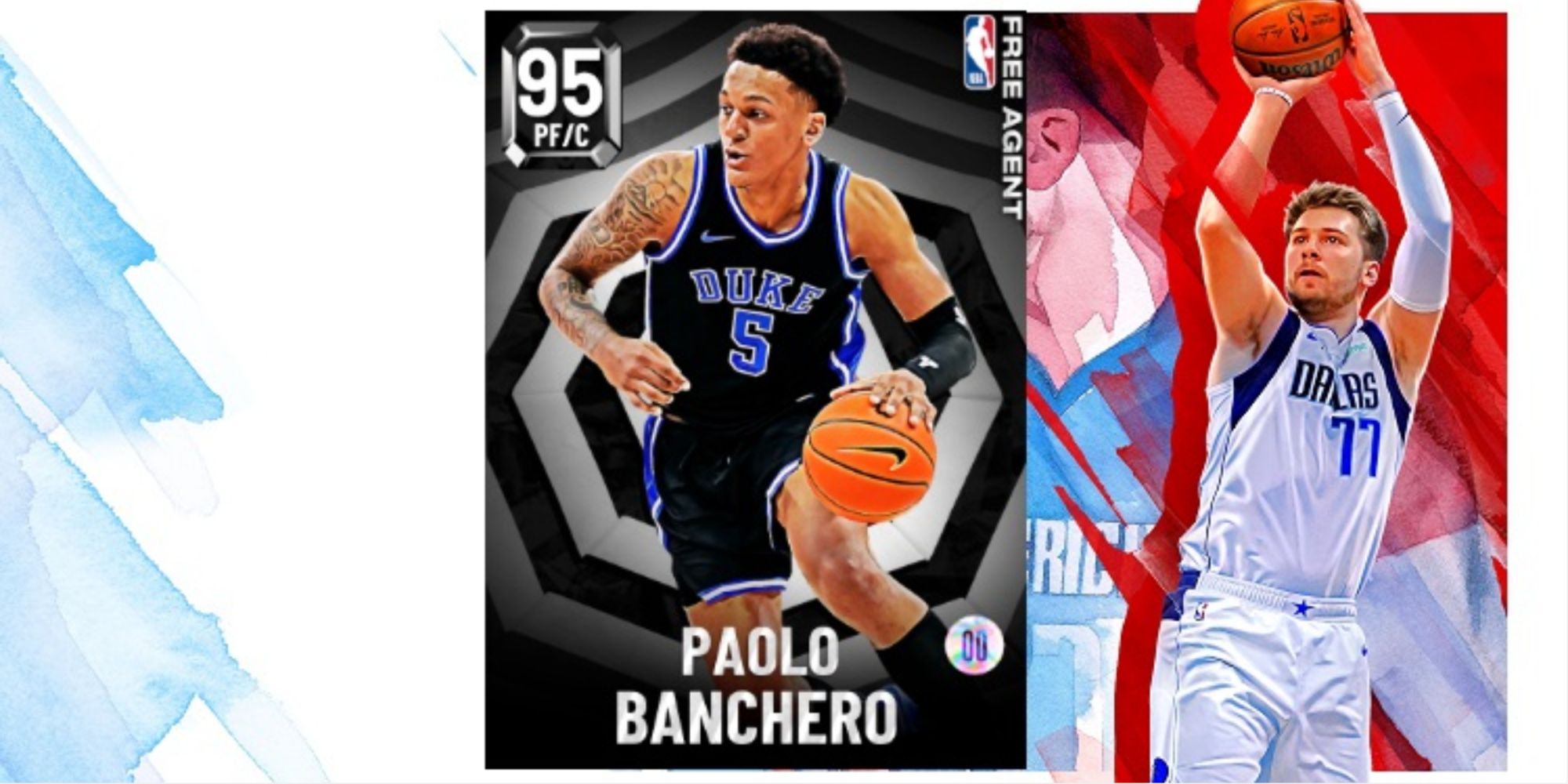 NBA 2K22 Paolo Banchero Free Agent Card