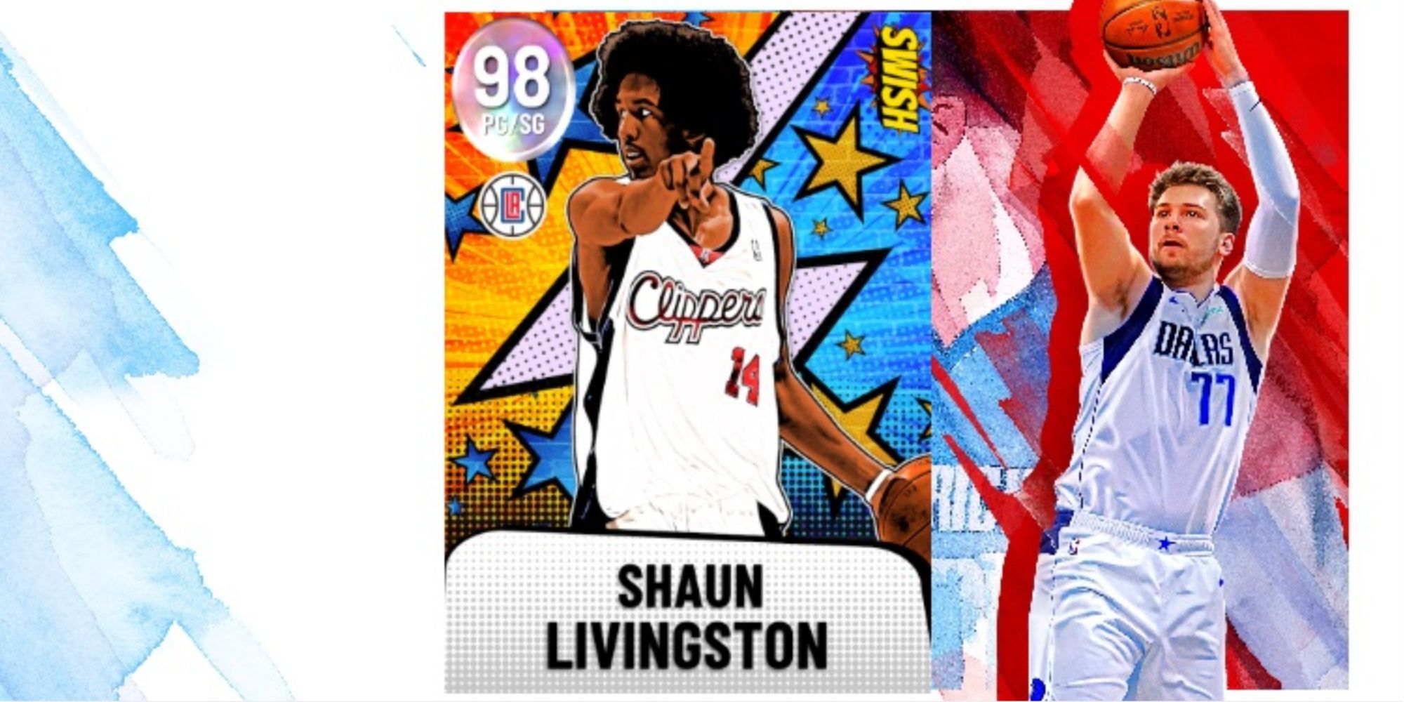 NBA 2K22 Shaun Livingston Galaxy Opal Player Card