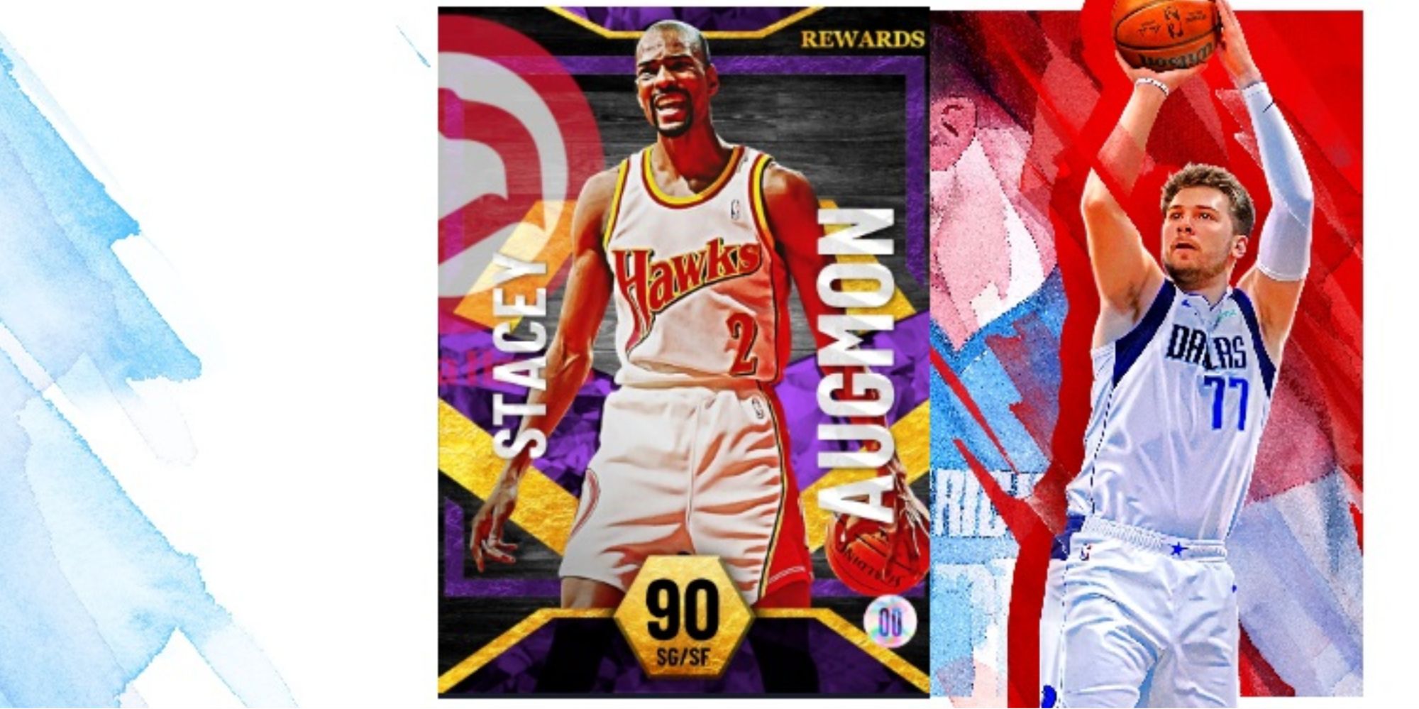 NBA 2K22 Stacey Augmon Amethyst Player Card