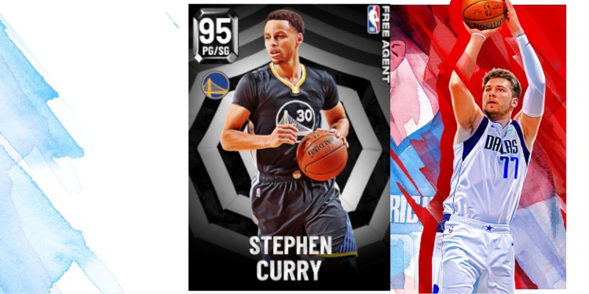 NBA 2K22 Stephen Curry Free Agent Card